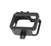 SHINEOFI Shock-Resistant Wear-Resistant Protective Frame Case with Side Opening and Cold Shoe for Easy Sliding Installation Housing for Charging and Camera Protection