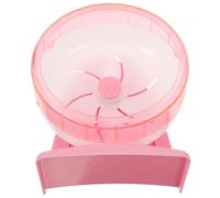 SHINEOFI Silent Plastic Hamster Wheel Non-slip Exercise Runner for Small Pets Including Hamsters Gerbils and Chinchillas Easy to Install and Clean Cage Accessory
