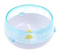SHINEOFI Silent Running Wheel for Small Pets Such as Squirrels and Mice Plastic Exercise Wheel with Creative Design for Home or Pet Shop Use and Decoration