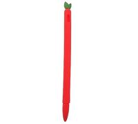 SHINEOFI Silicone Stylus Pen Sleeve Compatible with Apple Pencil 2nd Generation, Non-slip Protective Case with Soft Silicone Cover for Tablet Accessories, Strawberry Red Design for Precise