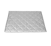 SHINEOFI Silver Waterproof Freezer Covers Insulated Refrigerator Protector with Aluminum Foil Oxford Cloth Magnet Blocking Sunlight for Fridge and Freezer