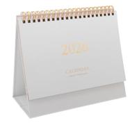 SHINEOFI Simple Mini Desk Calendar Months Compact Flip Calendar for Daily Planning Memo Writing Office Home Decor