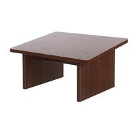 SHINEOFI Slanted Wooden Foot Rest Under Desk with Nonslip Base Ergonomic Desk Leg Rest for Office and Home Portable Footrest Stool in Wild Oak Color for Improved Posture and Leg Support