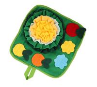 SHINEOFI Slow Feeder Training Mat for Guinea Pigs and Rabbits, Polar Fleece Pet Snuffle Mat with Easy to Clean Material, Pet Training Pad for Small Animals