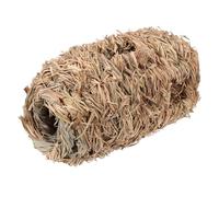SHINEOFI Small Hamster Hideout Tunnel, Six-hole Nest and Playhouse, Natural Woven Habitat for Gerbils and Small Animals, Suitable for Hamster Cage Play and Rest