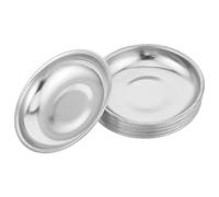 SHINEOFI Smoke Pellet Resting Plate and Stackable 10pcs Stainless Steel Easy Handling Smoke Pellet Staging Plate for Indoor Shoots and Event Decor for Photography and Filmmaking