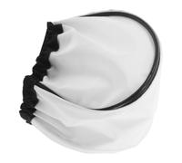SHINEOFI Soft Universal Cloth Flash Bounce Diffuser Cap for Flashgun and Camera Flash Unit Head, White Fabric Material, Portable Design, Reduces Glare, for Photography Use