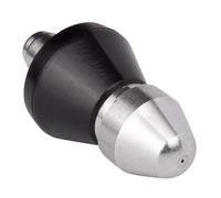 SHINEOFI Stainless Steel High Pressure Nozzle for Sewer Cleaning Compact Jet Washer Sprayer for Home and Garden Drain Clearing with Easy Installation