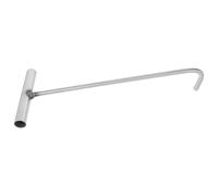 SHINEOFI Stainless Steel Manhole Cover Hook with T Handle for Storm Drains