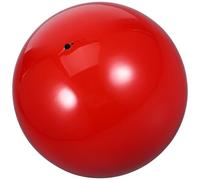 SHINEOFI Stainless Steel Reflective Gazing Ball 120mm Red Garden Sphere | Mirror Polished Finish, Lightweight Portable Design, Outdoor Lawn Ornament, Chic Decorative Accent for Walls