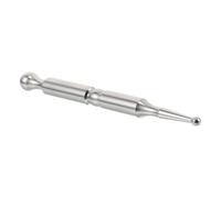 SHINEOFI Stainless Steel Reflexology Pen for Precise Therapy, Double-end Manual Massage Stick for Face and Muscle, Portable Health Care Tool for Self-Massage