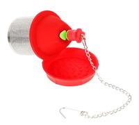 SHINEOFI Stainless Steel Tea Infuser with Food-Grade Silicone Handle Fine Mesh Loose Leaf Tea Strainer for Kitchen Suitable for Home and Travel