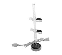 SHINEOFI Stand Bracket for Graphics Card Stability Vertical Sag Support Sync with Motherboard Vibrant Lighting Effects Optimizes Cooling Performance and Space Utilization