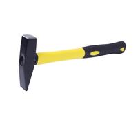 SHINEOFI Steel Fitter Hammer with TPR Plastic Coated Handle Knock Hammer for Metal Fabrication and Woodworking Impact Resistant Carbon Steel Bench Tool with Shock Absorbing Grip