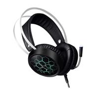 SHINEOFI Stereo Gaming Headset with Microphone Wired Over Ear Headphones for Communication and Enhanced Audio Quality Durable Design with Advanced Surround Sound Technology for Immersive