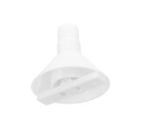 SHINEOFI Straight Drain Connector Fitting for Air Conditioner Outdoor Unit Weather Resistant Ac Drain Hose Adapter Efficient Condensate Water Outlet Connector for Leak Prevention and Easy