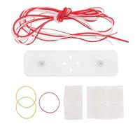 SHINEOFI Surgical Knot Tying Practice Board Kit with Rope for Students and Beginners, Plastic Compact Knot Training Board for Muscle Memory Reinforcement and Stability, for School Skills
