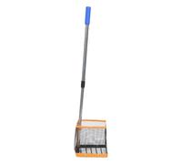 SHINEOFI Table Tennis Ball Picker with Telescopic Handle Ball Retriever for Training and Practice for Easy Pickup without Bending High-strength Spring Catcher in Orange