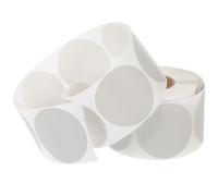 SHINEOFI Thermal Self-Adhesive Labels 50mm Gray Dots, 600pcs Single-roll Address and Express Stickers for Shipping and Office Use