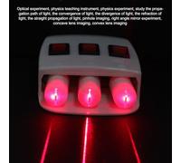 SHINEOFI Three-Way Semiconductor Light Source Teaching Instrument, Three Wire Optical Experiment Equipment for Physics Laboratory, Physical Optics Educational Tool for School Science