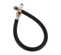 SHINEOFI Tire Inflator Extension Hose Pump Adapter for Motorcycle Car Maintenance Multifunctional Easy Operation Black Rubber Plastic Pipe Suitable for Mechanics DIY Enthusiasts