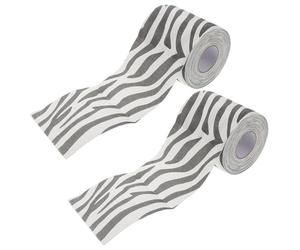 SHINEOFI Toilet Paper Tissue 2pcs Unique Creative Design Zebra Print with Advanced Printing Technology Comfortable Paper Rolls for Bathroom Decor and Everyday Use