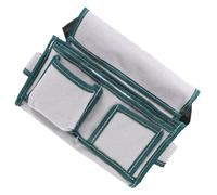 SHINEOFI Tool Belt Pouch Canvas Work Apron Waist Bag Large Double Pocket Sturdy Carpenter Tool Organizer for Woodworking and Construction Sites