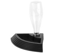 SHINEOFI Tortoise Reptile Water Bowl with Stable Base Triangle Opening Leakproof Plastic Pet Drinking Dish for Lizards Bearded Dragons Geckos Safe Feeding Tool