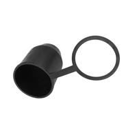 SHINEOFI Trailer Hitch Ball Cap Hitch Ball Cover Black Pvc Comprehensive Protection Versatile Design Use Trailer Accessories