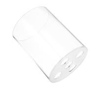 SHINEOFI Transparent Coral Feeder Protector Cover for Aquarium Fish Tank Acrylic Coral Feeding Breeding Shield and Observation