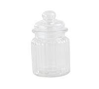 SHINEOFI Transparent Glass Storage Jar Airtight Container for Tea Coffee Spices Candy Food Storage Canister for Dry Goods Whole Grains Nuts and Powder