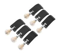 SHINEOFI Trekking Pole Lock Fastener Clips for Nut Screws with Walking Sticks 6pcs Lightweight Nylon Wear-resistant External Lock Compatible with 14/16/18mm Diameter Trekking Poles