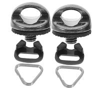 SHINEOFI Triangle Split Hook Wrist Strap Fixing Screw for Camera Dslr Practical Stainless Steel Abs with Rubber Washer Suitable for Photography Accessories