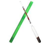 SHINEOFI Triple Scale Hydrometer for Home Brew Alcohol Testing Accurate Gravity Brix and Measurement Tool for Beer Wine Cider Brewing Easy-Read Color Scale for Precise Density Analysis