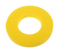 SHINEOFI Universal Car Shock Absorber Rubber Bushing Ring Top Mount Suspension Buffer Gasket for Automotive Strut Shock Absorption and Vibration Dampening, Yellow