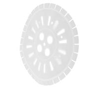 SHINEOFI Universal Plastic Spinner Cap Replacement Part for Washing Machine and Dryer, Washer Spinner Cap Accessory for Laundry Room Use, Sturdy White Cover Maximizing Performance