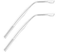 SHINEOFI Universal Replacement Glasses Temple Arms for Reading Glasses and Sunglasses, Metal and Resin Material, Designed to Reduce Contact between Ears and Temples and Prevent Rubbing