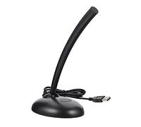 SHINEOFI Usb Computer Microphone High Sensitivity Chat Mic Conference Live Streaming Mic Microphone Base Lightweight Portable