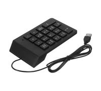 SHINEOFI Usb Wired 19-key Number Pad Keyboard for Laptop Financial Accounting Portable Numeric Keypad Accessory