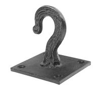 SHINEOFI Vintage Cast Iron Ceiling Hook for Home Heavy-Duty Top-Mounted Storage Hanger Multipurpose Wall and Ceiling Mount Hook for Hanging Lanterns Plants Bird Feeders and Decorations