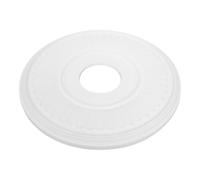 SHINEOFI Vintage PU Ceiling Medallion Decorative Plate for Light Fixtures Chandeliers Outer Diameter Inner Diameter for Living Spaces Dining Areas Offices Stylish Light Cover