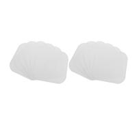 SHINEOFI Vinyl Record Inner Sleeves for Scratch Resistant Protection White Kraft Paper 12pcs 12 Inch Round Corner and Center Hole and Easy Portability When Storing or Transporting