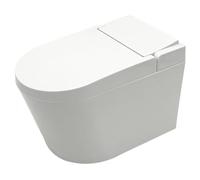 SHINEOFI Wall-mounted Toilet Shaped Ashtray with Lid Space-saving Windproof Abs Plastic Ash Tray for Bathroom No-drill Adhesive Installation Smoker Indoor Cigarette Ash Collector for Toilet