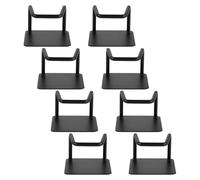 SHINEOFI Wall Mounted Weight Scale Holder Bracket Heavy Duty Stainless Steel Scale Wall Mount for Bathroom 8pcs with Easy Installation, Space Saving Storage Rack for Digital and Bedroom