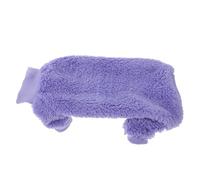 SHINEOFI Warm Winter Clothes for Sphynx Cats Thickened Turtleneck Sweater Dual Fleece Pet Apparel for Small Cats