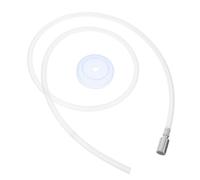 SHINEOFI Water Dispenser Replacement Silicone Hose 1.4m with 304 Stainless Steel Weighted Pump Head and Blue Cover for Electric Water Bottle Pumps and Tea Set Accessories