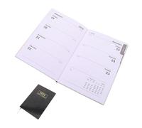 SHINEOFI Weekly Planner Notebook Travel with Holographic Cover Smooth Ink Flow Calendar Journal for Teachers Students Monthly Daily Organizer for Academic Scheduling