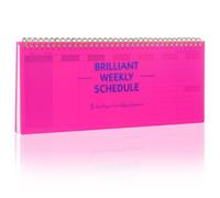 SHINEOFI Weekly Planning Pad Undated Tear off to do List Notepad 12X4.79In Horizontal Layout Weekly Planner Sheets for Home Office School Time Management