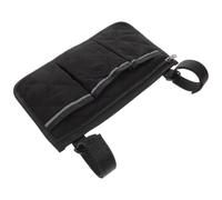 SHINEOFI Wheelchair Non-Woven Hook Fabric Loop with Two Pongee and Side Bag Organizer Reflective Strip for Electric Storage, Made of Sturdy Straps, Practical Armrest