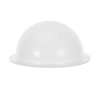 SHINEOFI White Acrylic Half-Sphere Light Shade Replacement for Ceiling Mounted Fixtures Enhanced Light Diffusion and Easy Removal, Suitable for Living Rooms and Garages